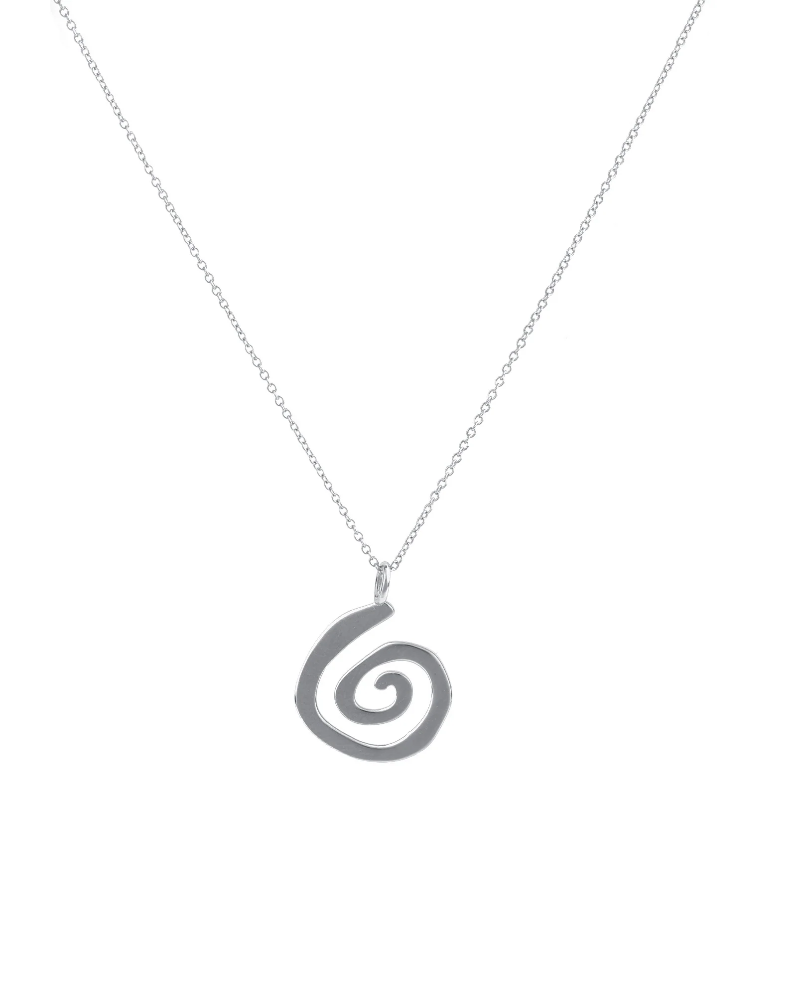 Swirl Drop Necklace