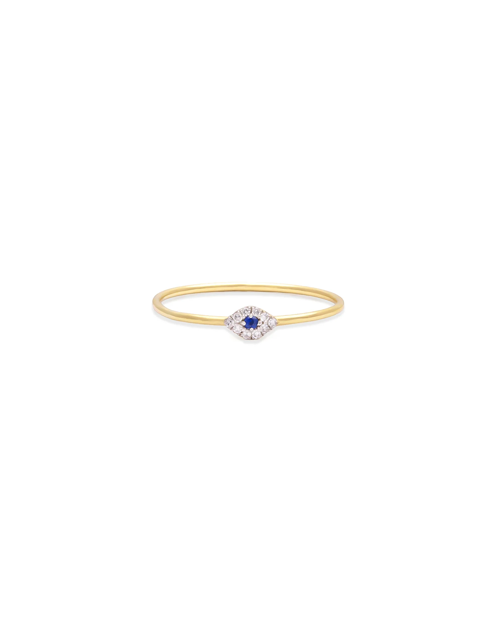 Tiny Evil Eye Ring