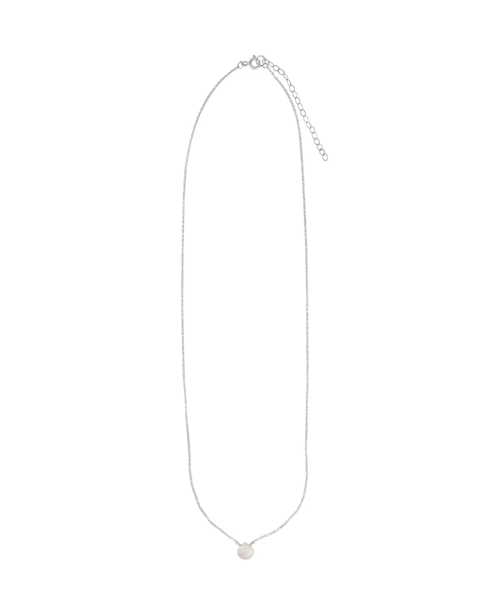 Kunzite Heart Cable Chain Necklace | 10mm - Image 3