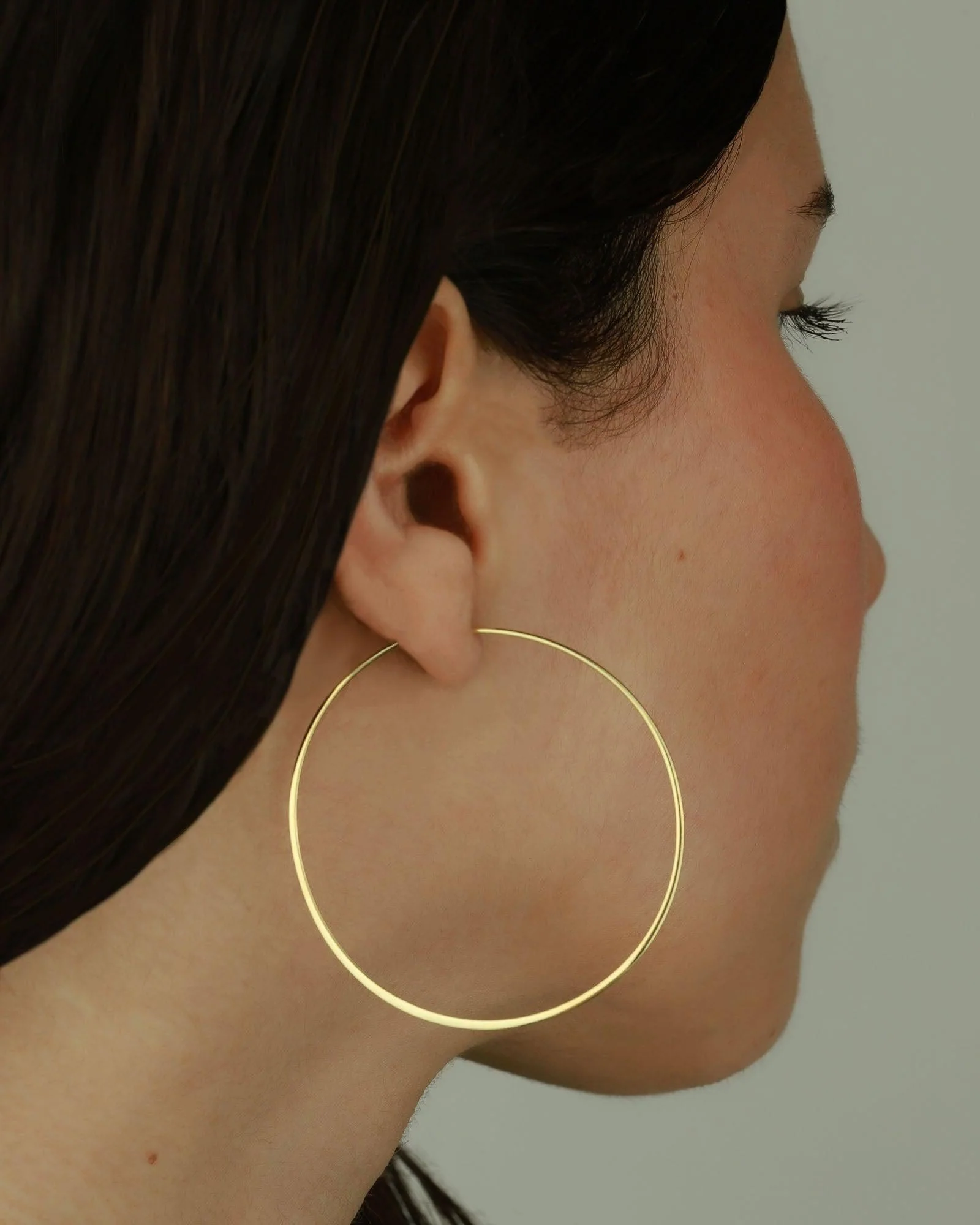 Flat Hoops I 45mm - Image 2