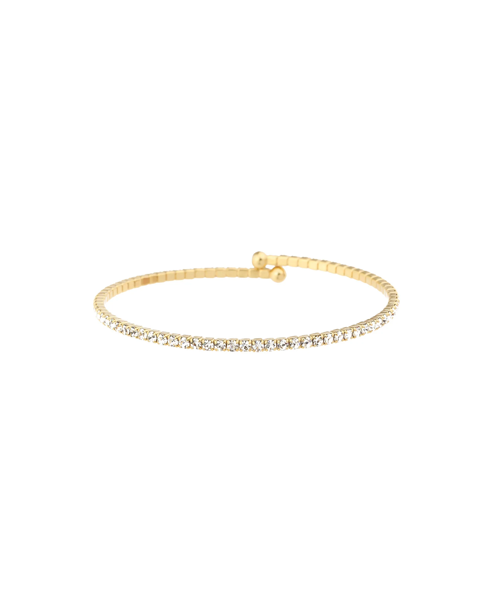 1 Coil Crystal Cuff
