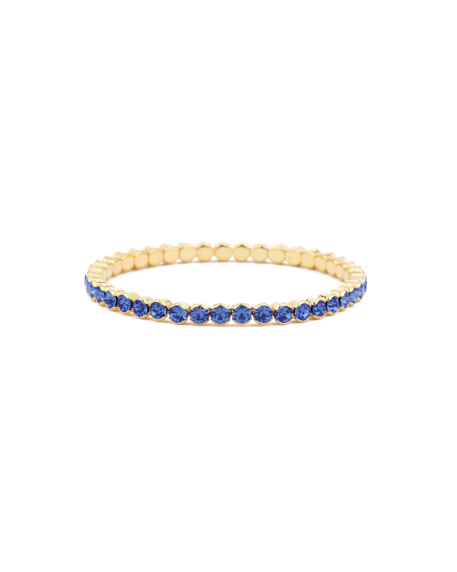 1 Row 4mm Crystal Stretch Bracelet