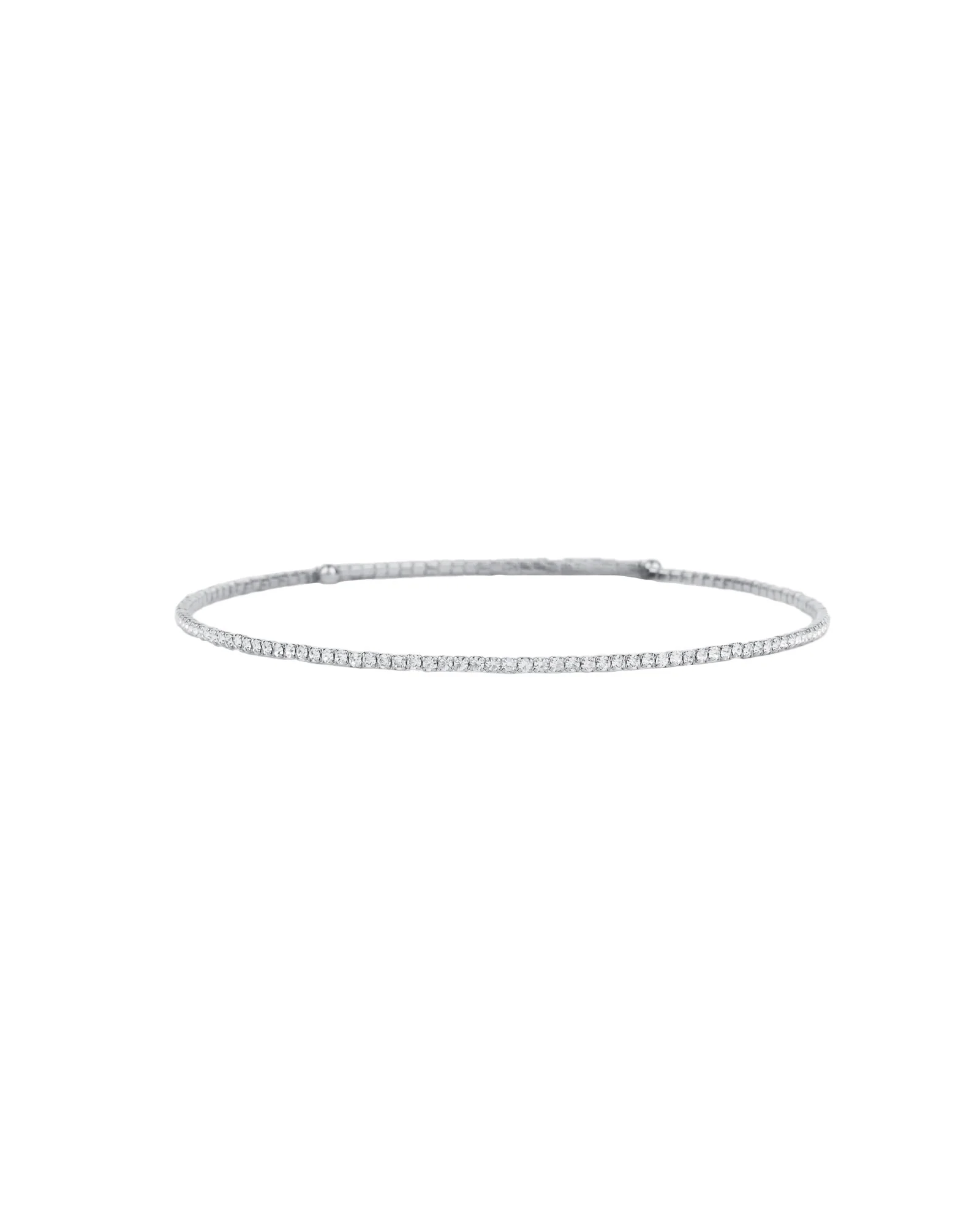 1 Row Crystal Choker
