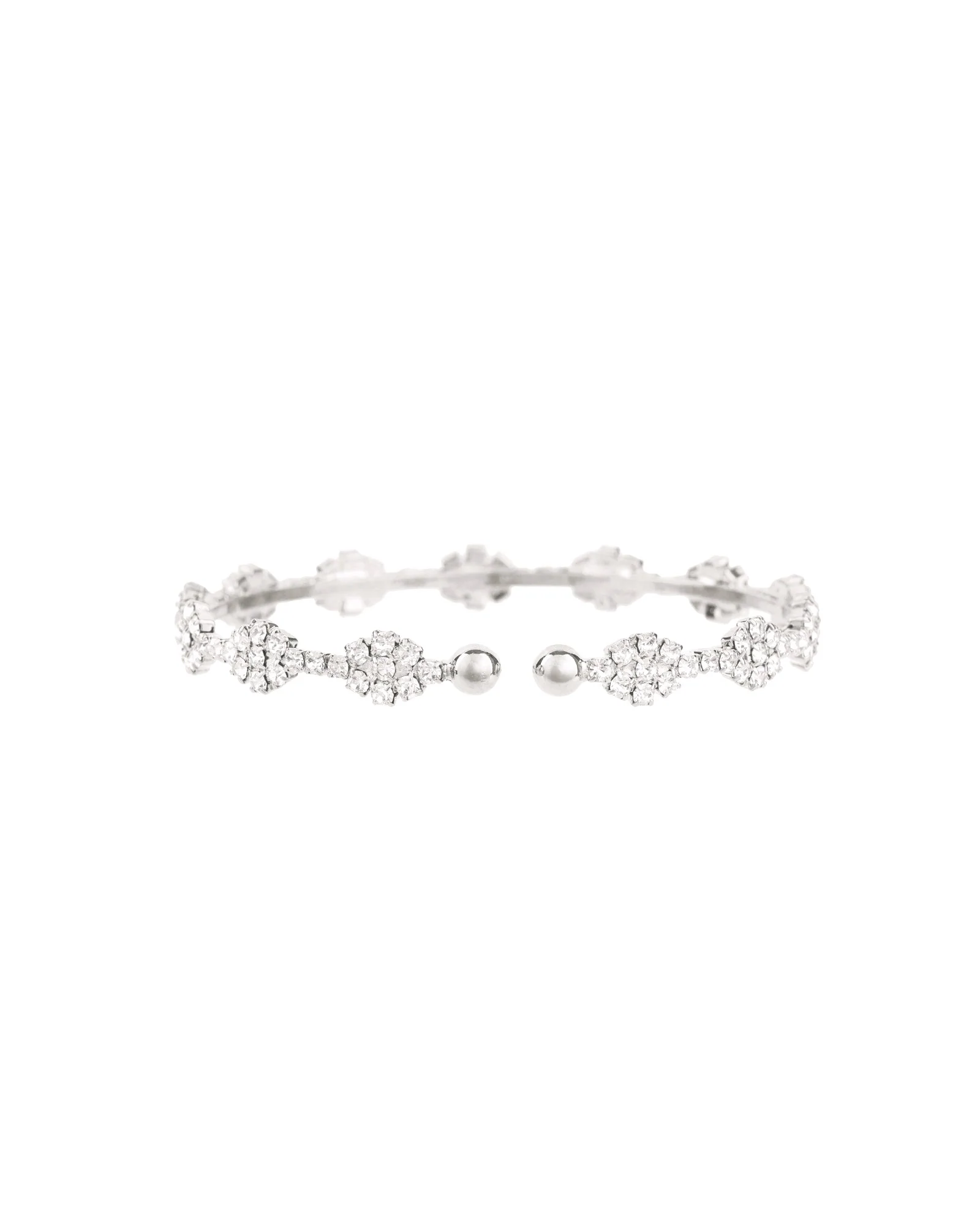 Multi Flower Crystal Cuff - Image 3