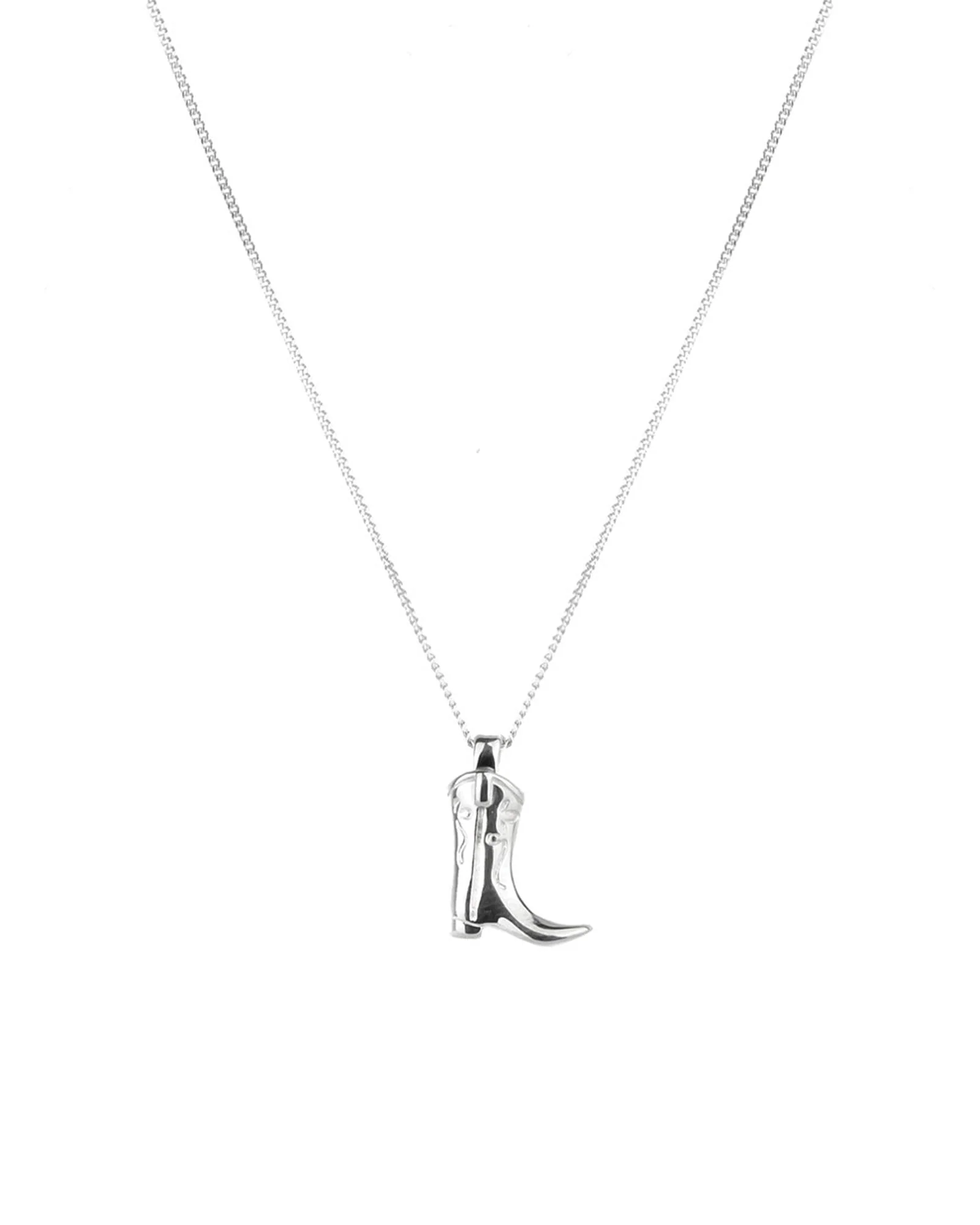 Cowboy Boot Charm Necklace