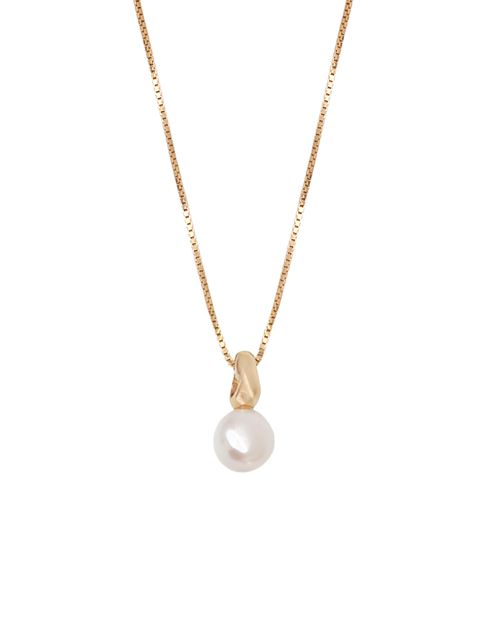 Emmy Box Chain Necklace