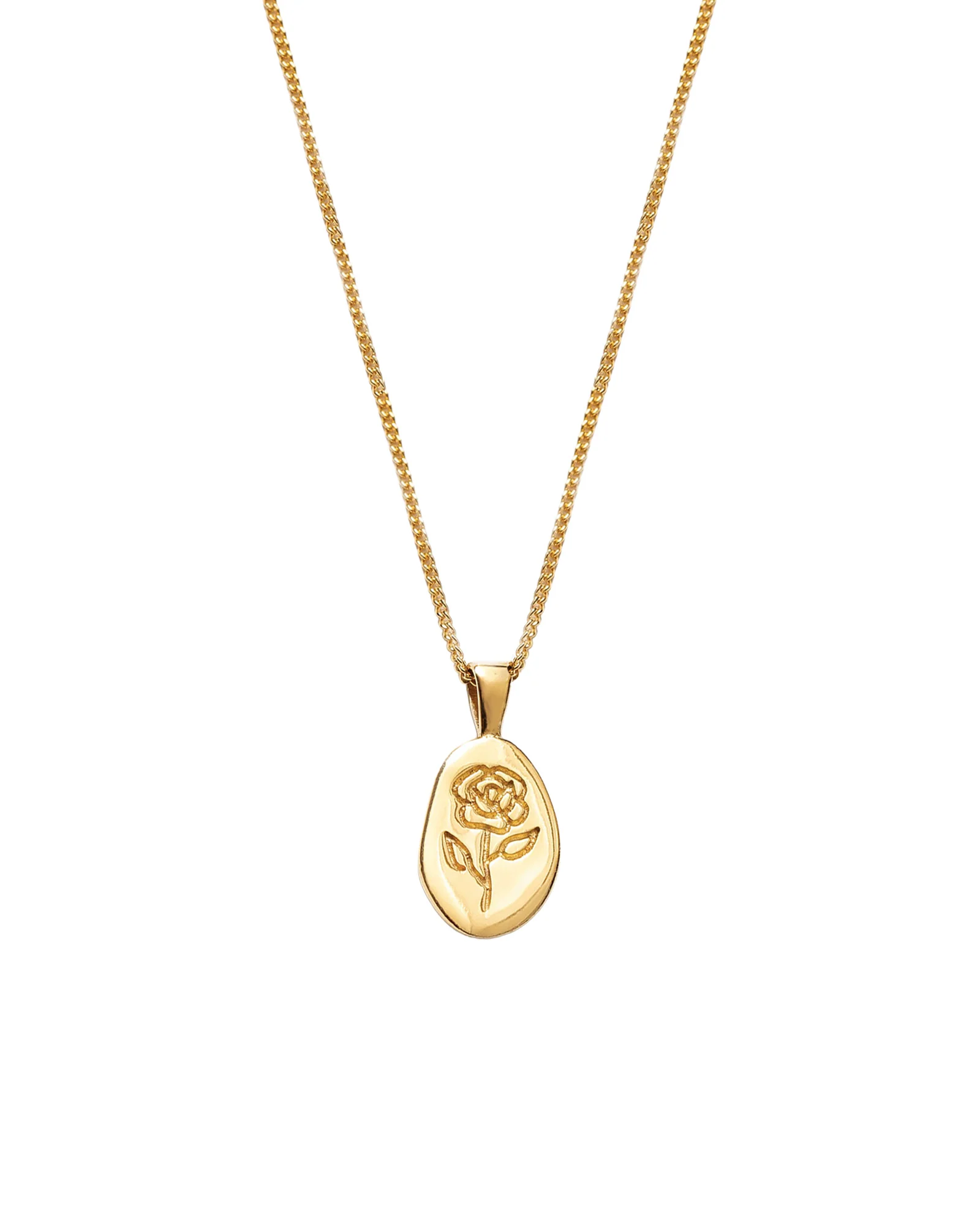 Rose Pendant Necklace
